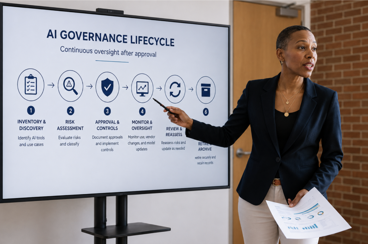 The Next AI Governance Challenge for Investment Firms: What Happens After Approval?